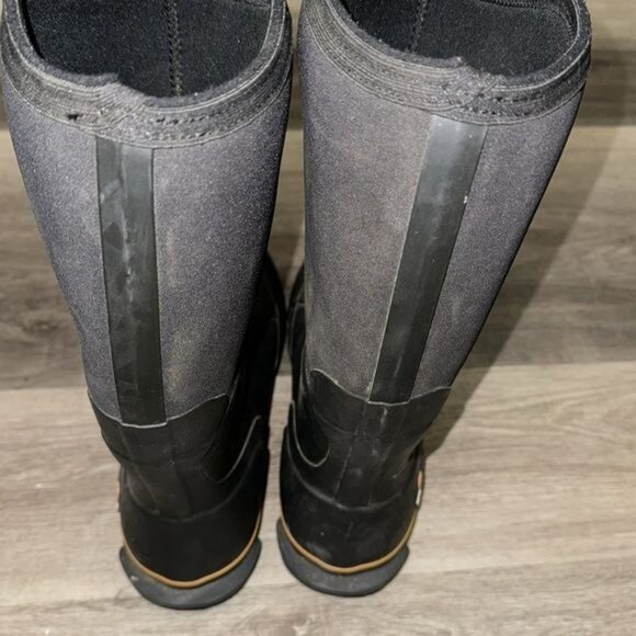 Carhartt Mens Waterproof Insulated Work Boots Size 14 Black Rubber & Neoprene - Picture 12 of 14